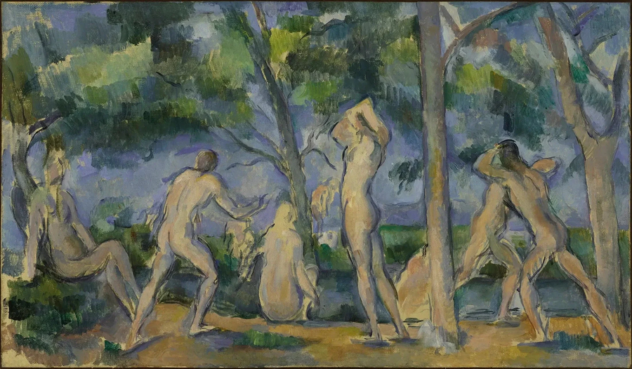 Uimarit - Paul Cézanne