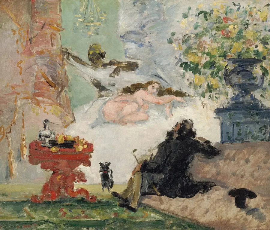 Moderni Olympia - Paul Cézanne