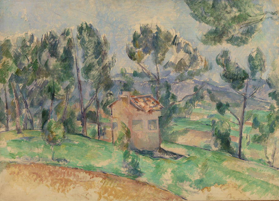 Metsästysmaja Provencessa - Paul Cézanne