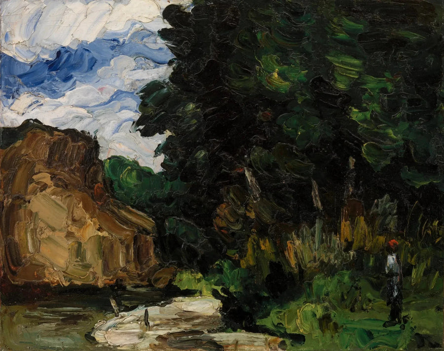 Joen kulma - Paul Cézanne