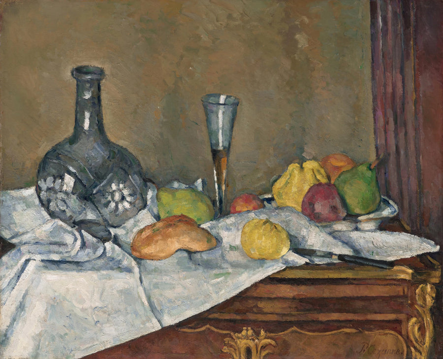 Kuolemanluonto jälkiruoan kanssa - Paul Cézanne
