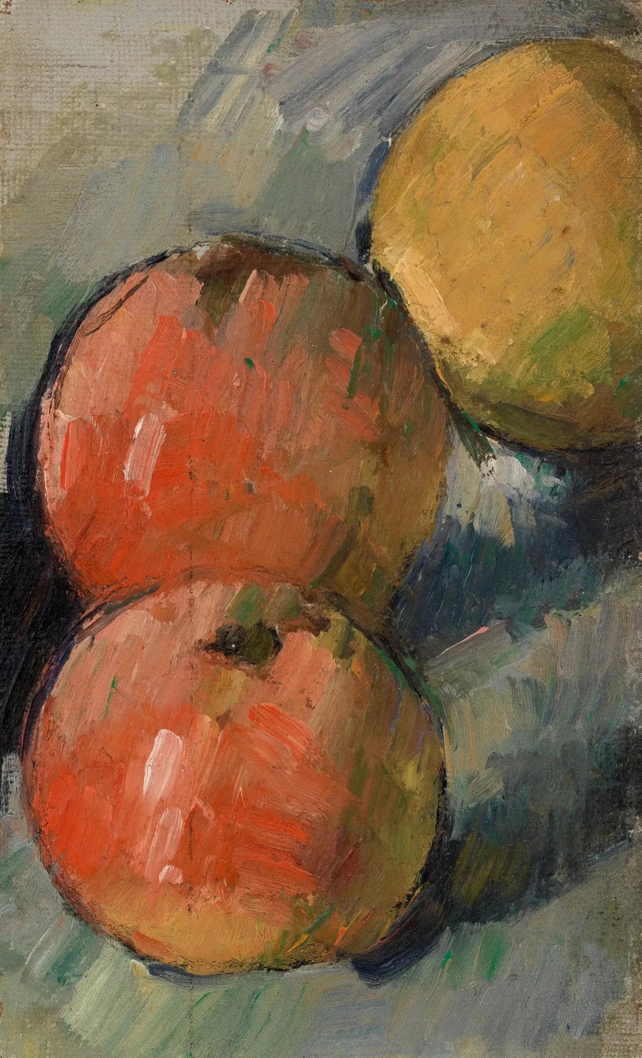 Kaksi ja puoli omenaa - Paul Cézanne