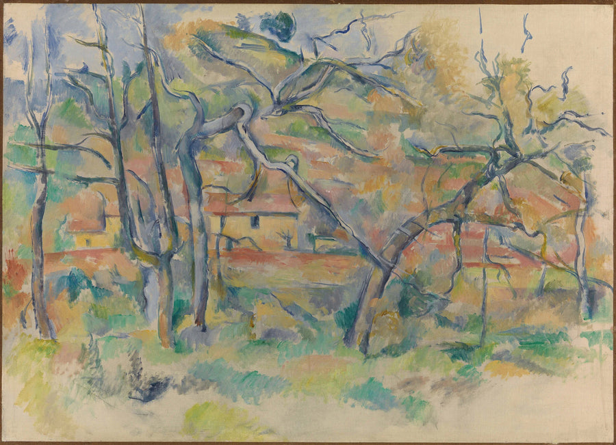 La Bastide La Durane Valcrosin tasangolla I - Paul Cézanne