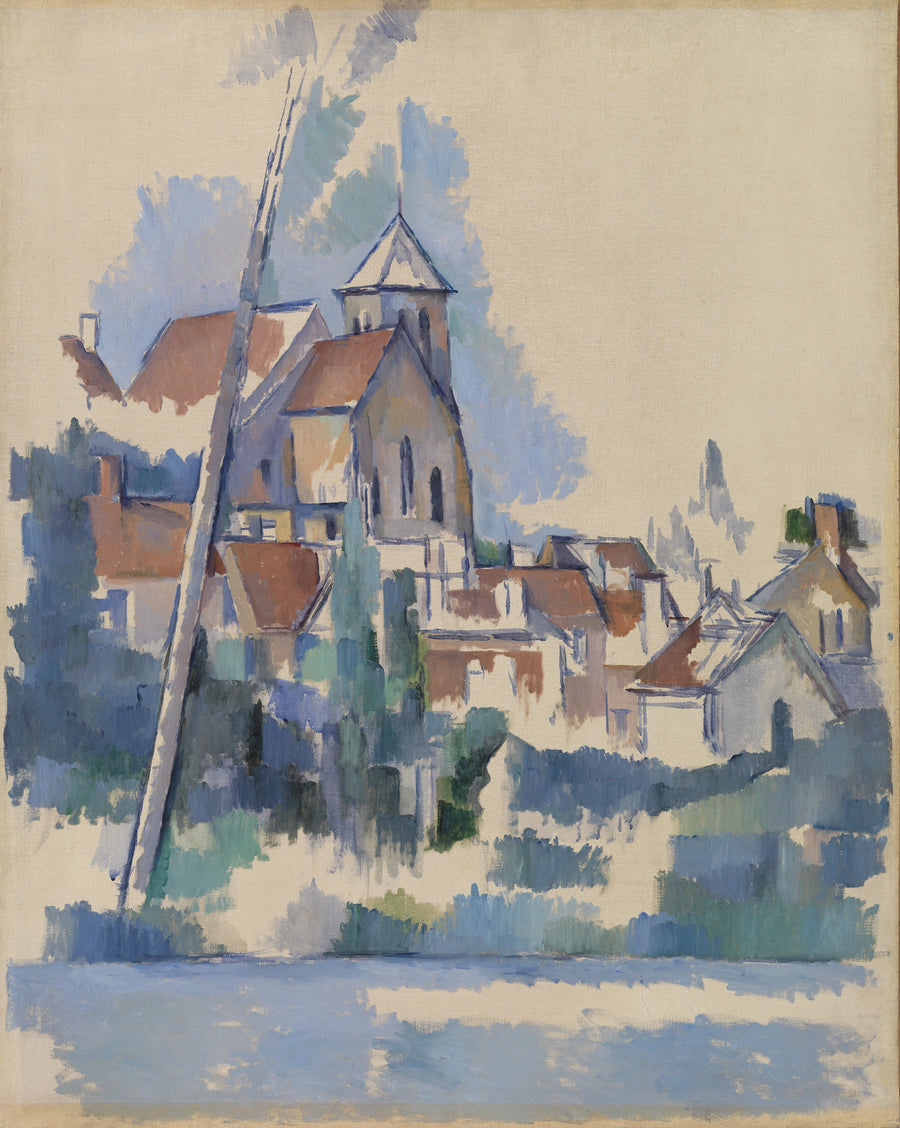 Montigny-sur-Loingin kirkko - Paul Cézanne
