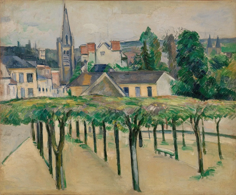 Kylätori - Paul Cézanne