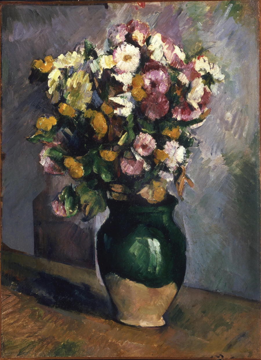 Kukkia oliiviastiassa - Paul Cézanne