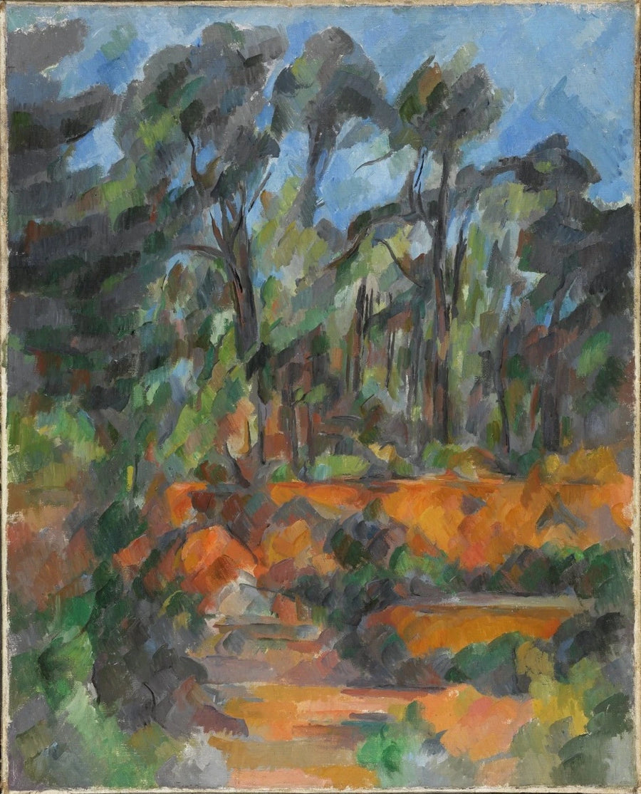 Metsä - Paul Cézanne
