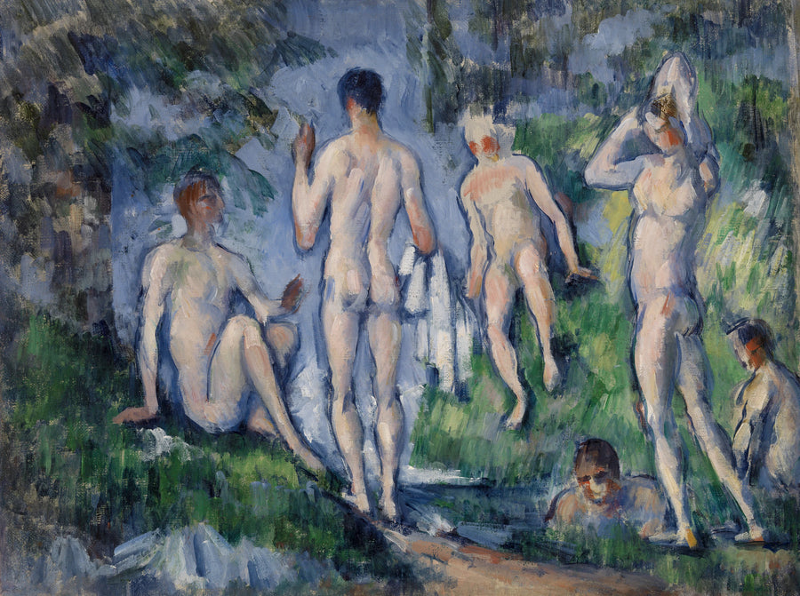 Uimareiden ryhmä - Paul Cézanne