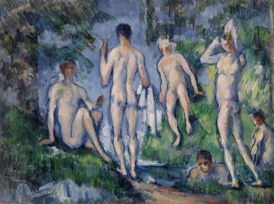 Uimareiden ryhmä - Paul Cézanne