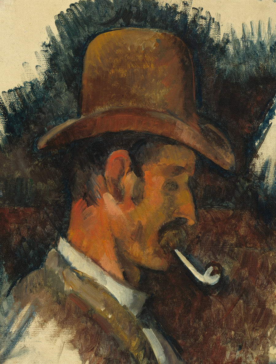Mies piipun kanssa - Paul Cézanne