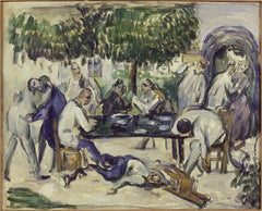 Humalassa, 1876 -1877 - Paul Cézanne