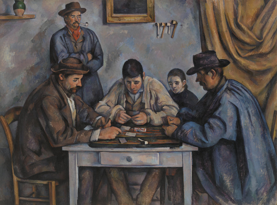 Korttipelaajat - Paul Cézanne