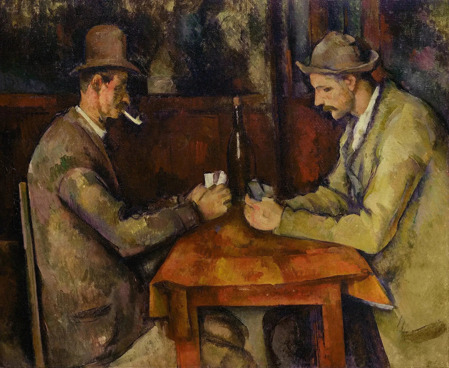 Korttipelaajat - Paul Cézanne