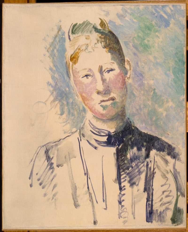 Rouva Cézanne - Paul Cézanne
