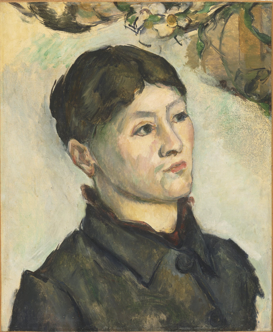 Madame Cézannen muotokuva - Paul Cézanne