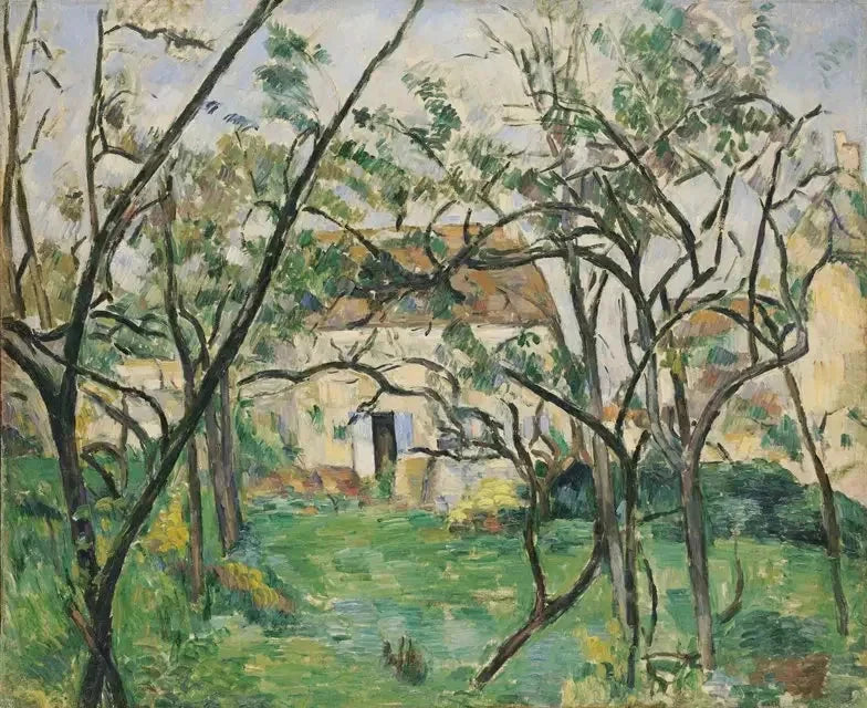 Maalaistalo - Paul Cézanne