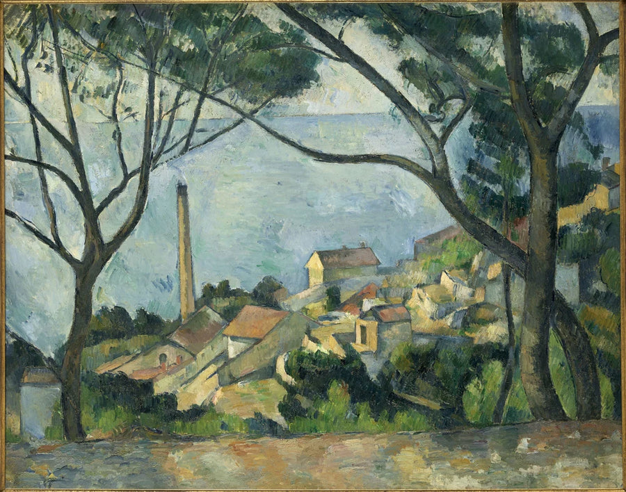 Meri Estaque'ssa - Paul Cézanne