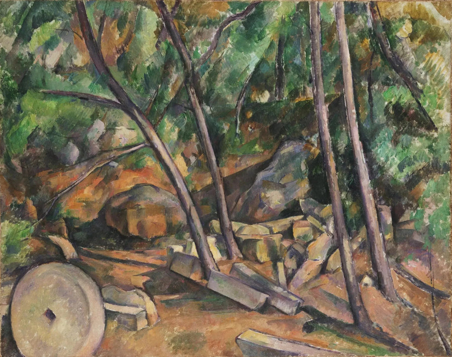 Kivimylly - Paul Cézanne