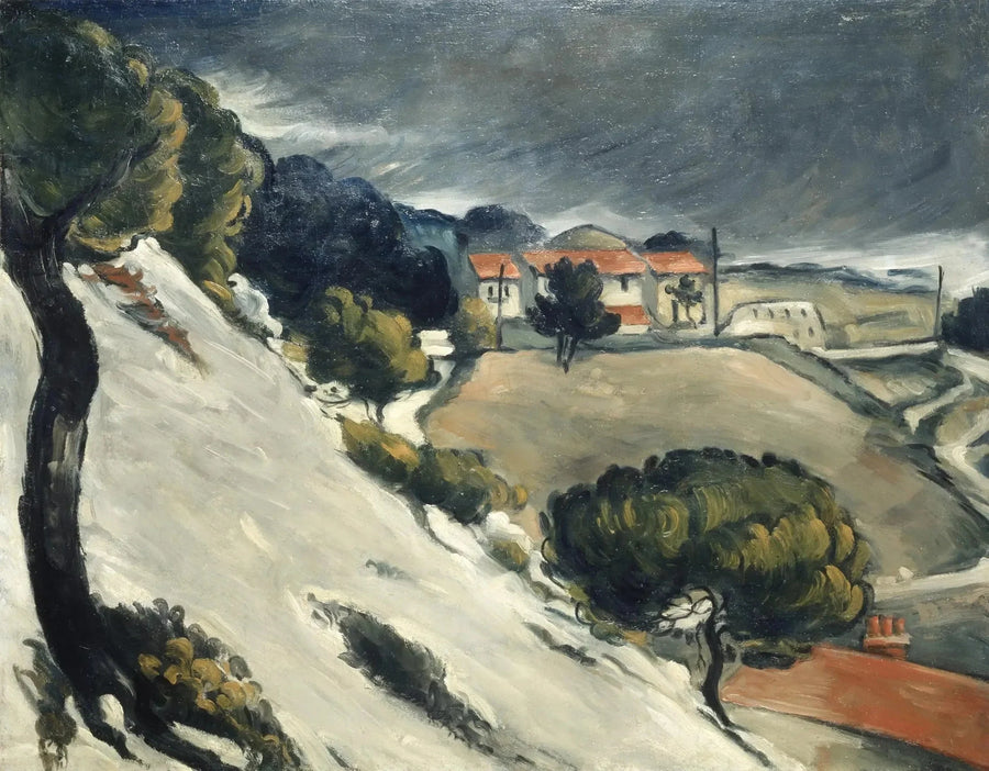 Sulanut lumi Estaque - Paul Cézanne