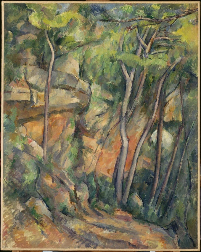 Château Noirin puistossa - Paul Cézanne