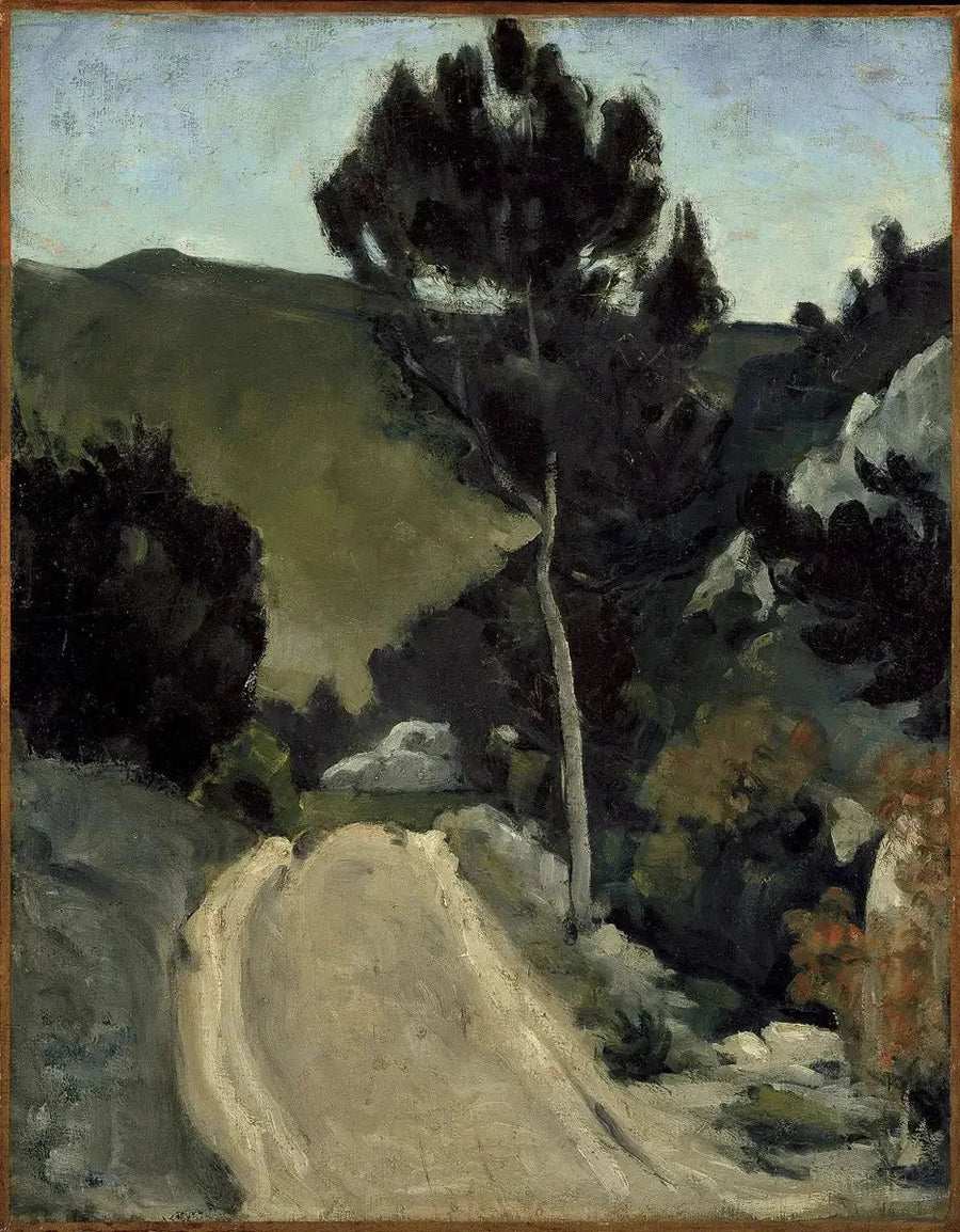 Kiertävä tie Provencessa - Paul Cézanne