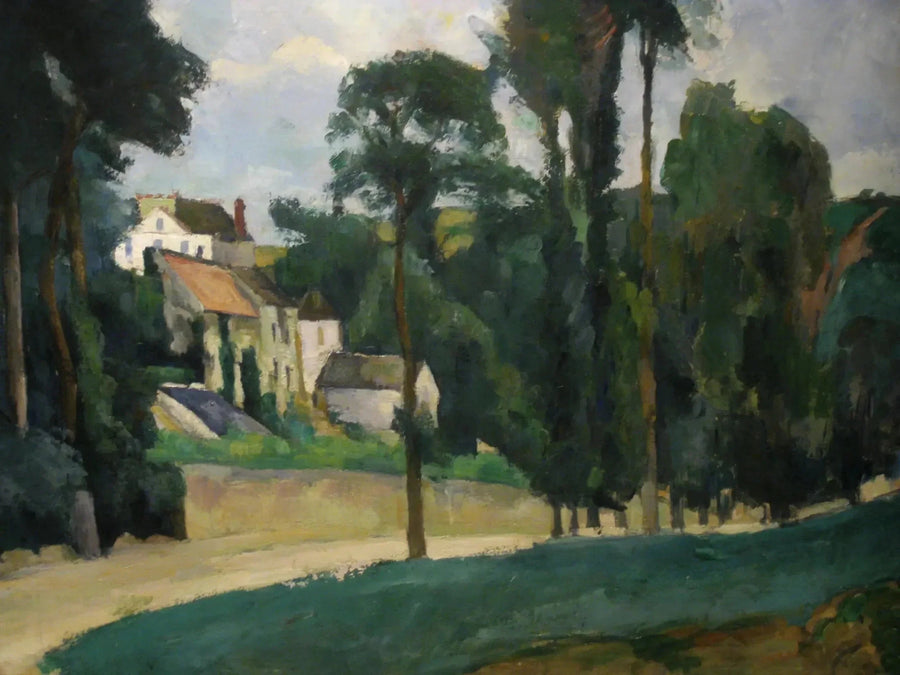 Pontoisen tie - Paul Cézanne