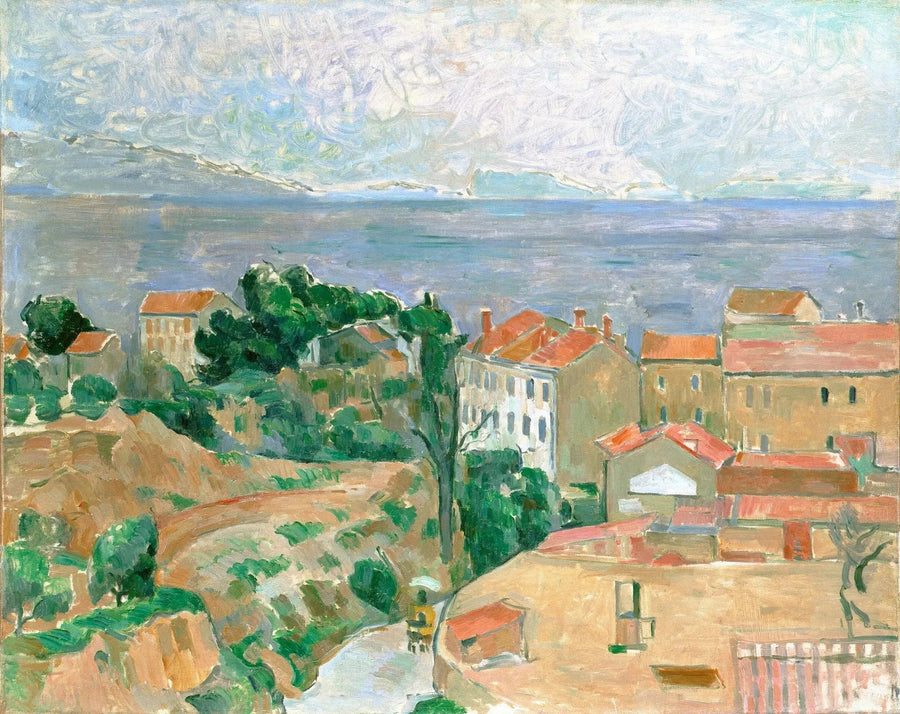 Näkymä l'Estaquelle - Paul Cézanne