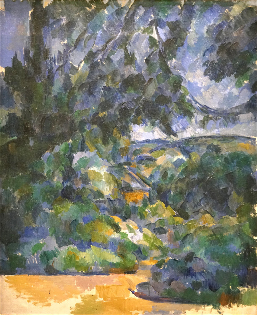Sininen maisema - Paul Cézanne