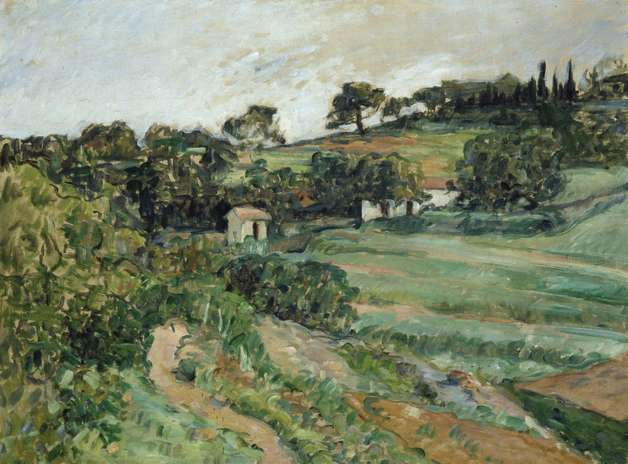 Maisema - Paul Cézanne