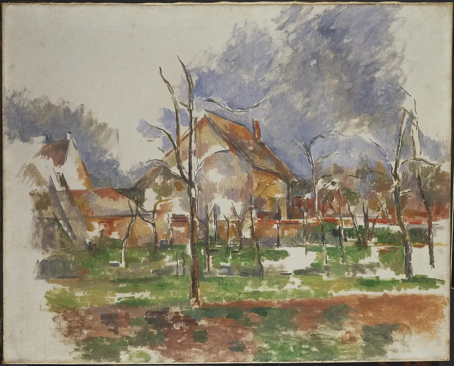 Talvimaisema (Giverny) - Paul Cézanne