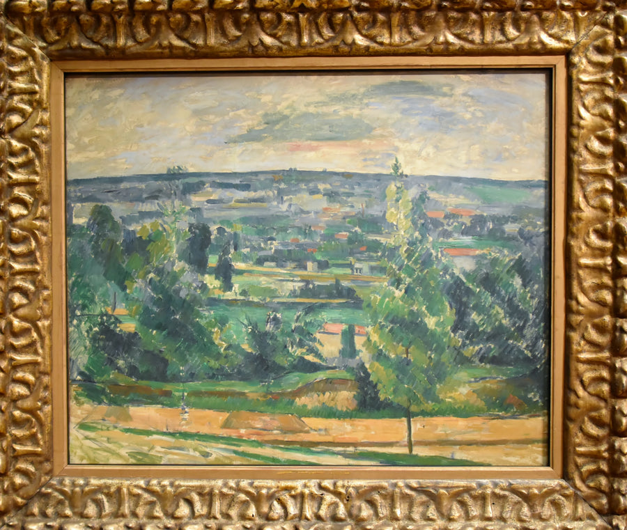 Maisema lähellä Melunia - Paul Cézanne