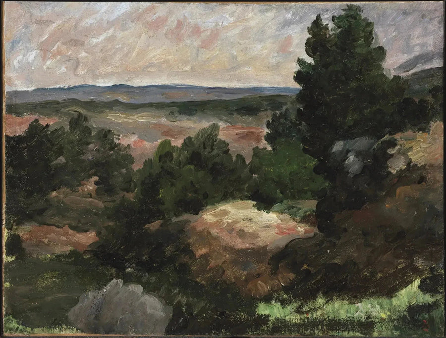 Maisema - Paul Cézanne