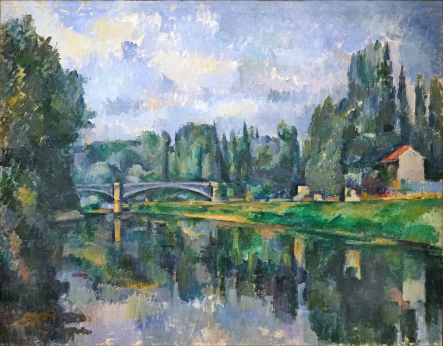 Silta Marnen yli Créteilissä - Paul Cézanne