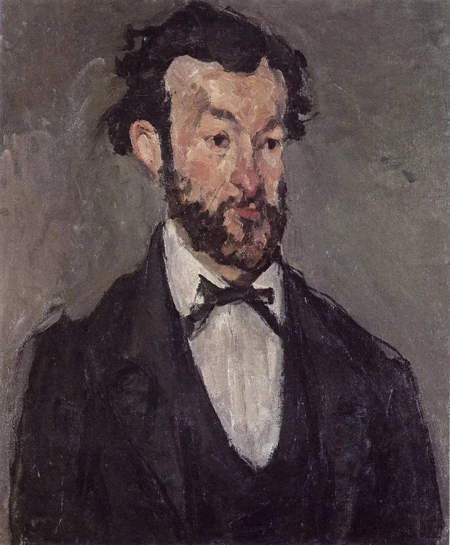 Antony Valabreguen muotokuva - Paul Cézanne