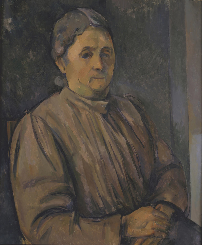 Naisen muotokuva - Paul Cézanne