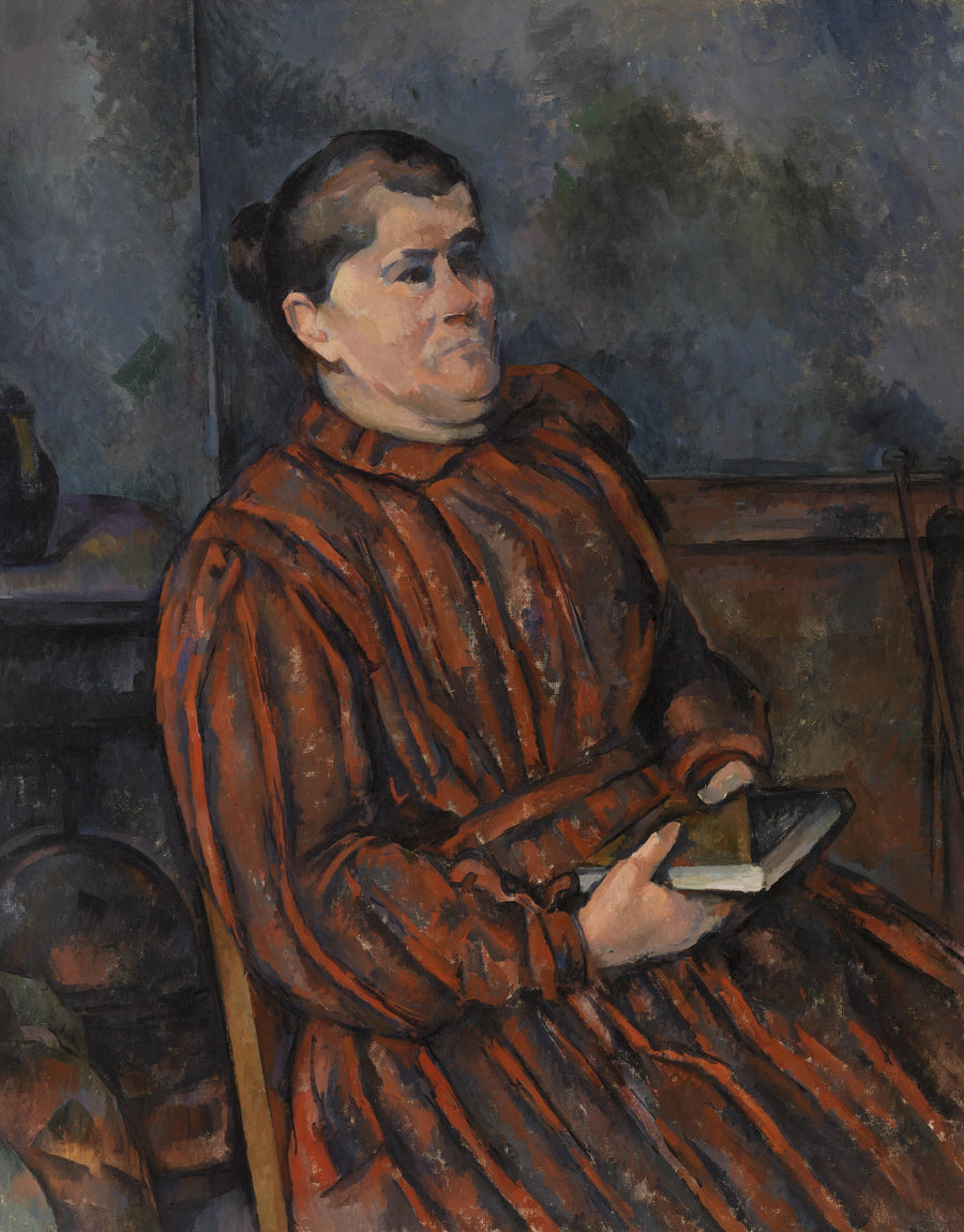 Naisen muotokuva - Paul Cézanne