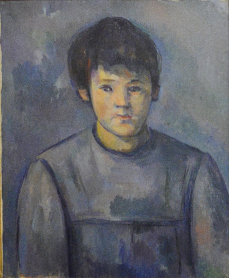Pikkutytön muotokuva - Paul Cézanne