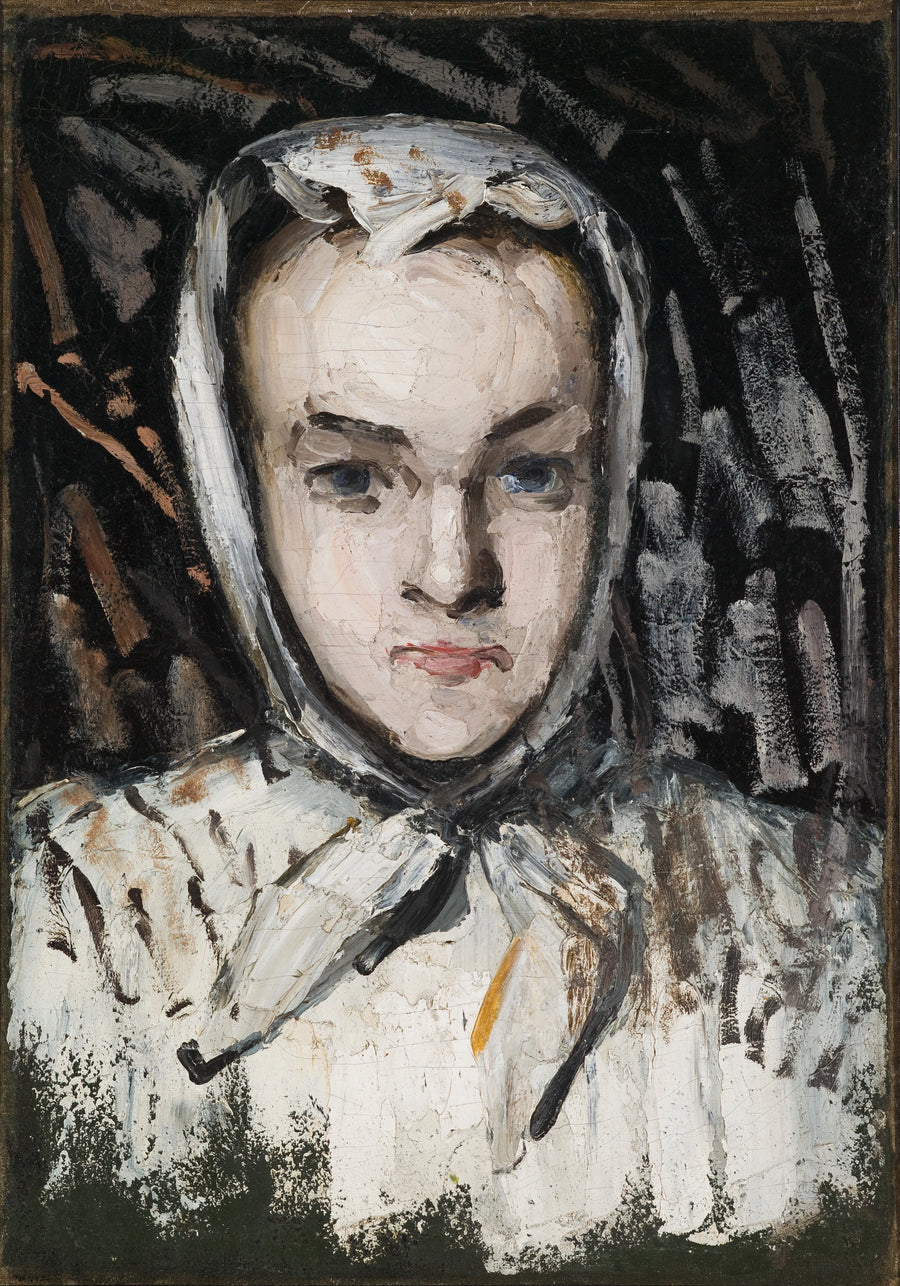 Marie Cézannen muotokuva, taiteilijan sisko - Paul Cézanne