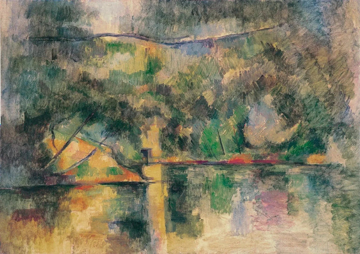 Heijastuksia vedessä, noin 1888 - 1890 - Paul Cézanne