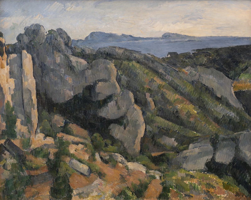 Kalliot Estaque'ssa - Paul Cézanne