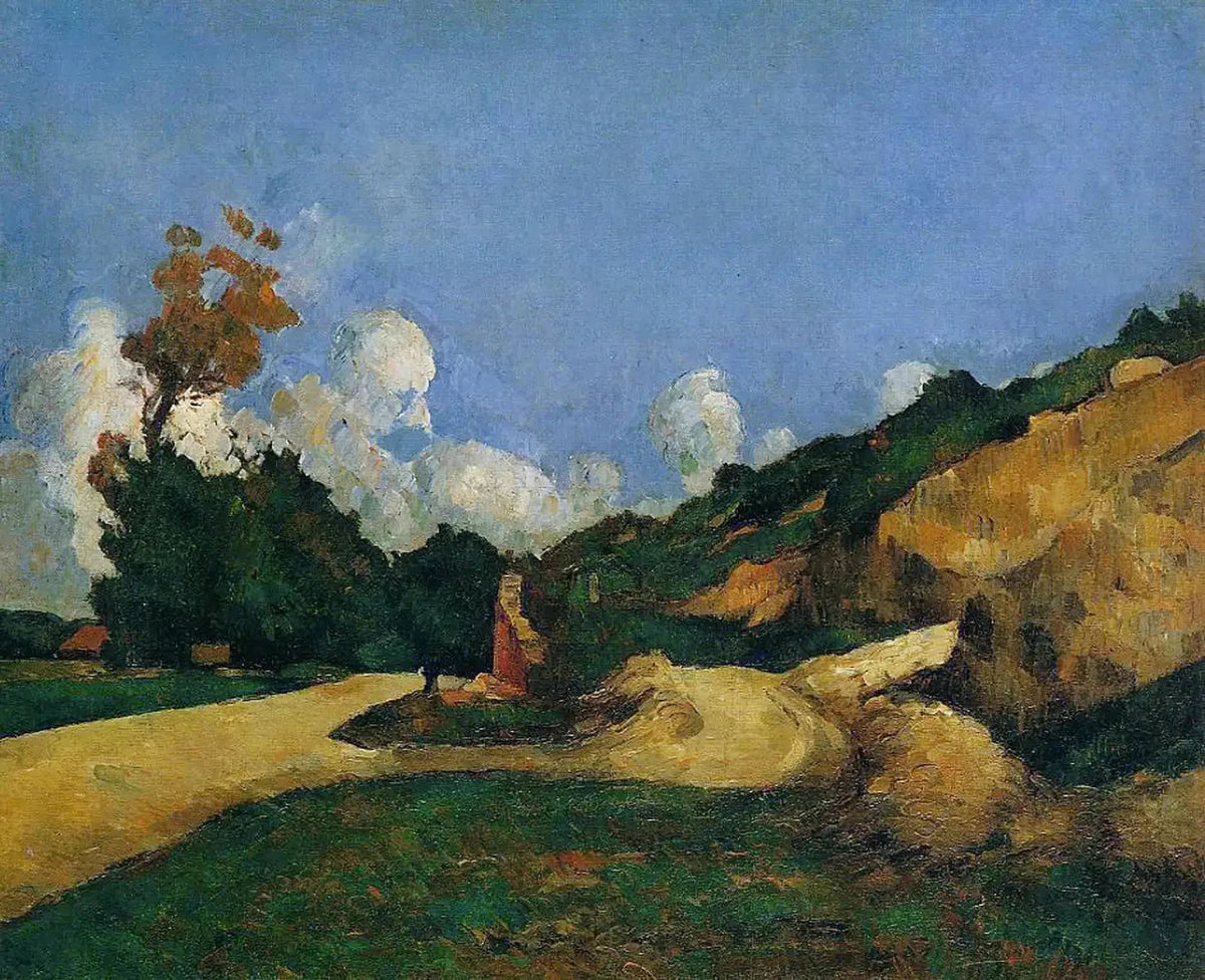 Tie, noin 1871 - Paul Cézanne
