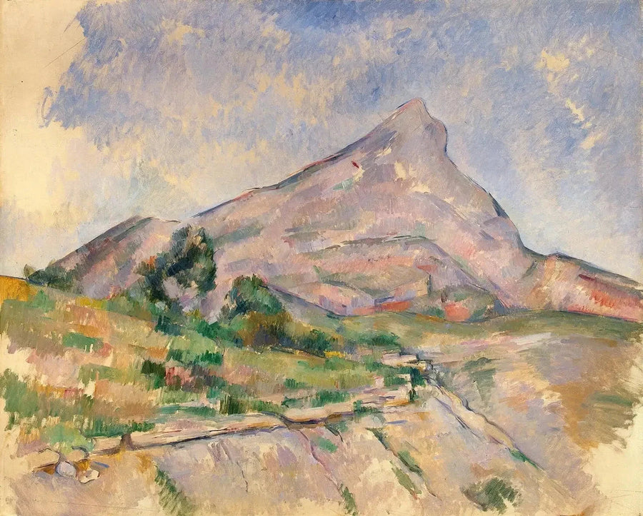 Pyhä-Victoire-vuori Infernetsin näkymästä - Paul Cézanne