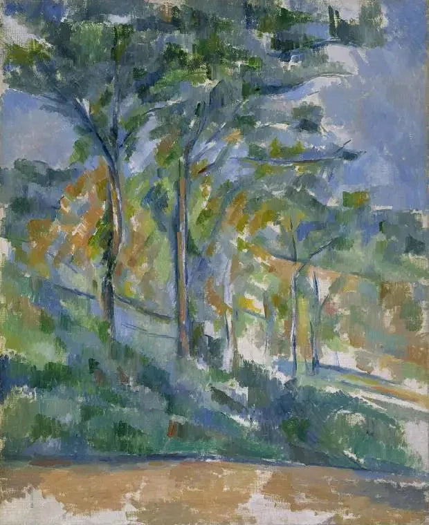 Aluskasvillisuus – Metsä - Paul Cézanne