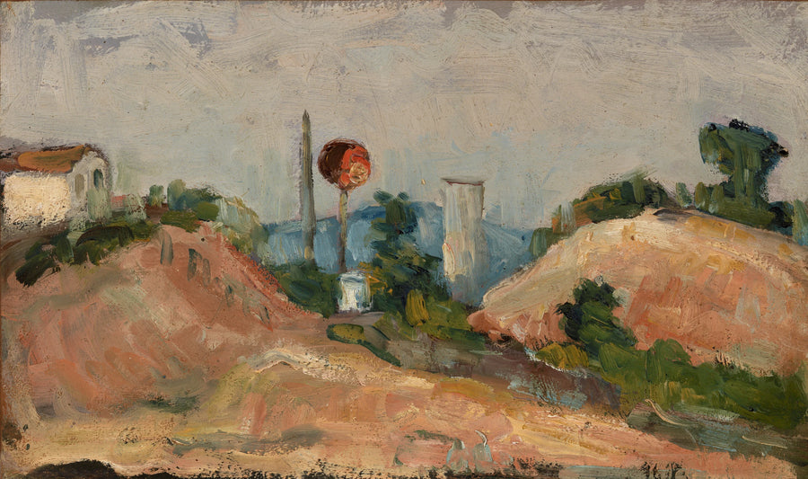 Juoksuhauta - Paul Cézanne