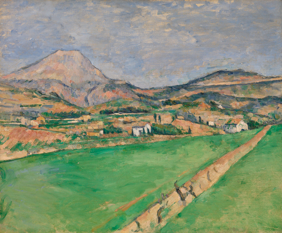Kohti Sainte-Victoire-vuorta - Paul Cézanne