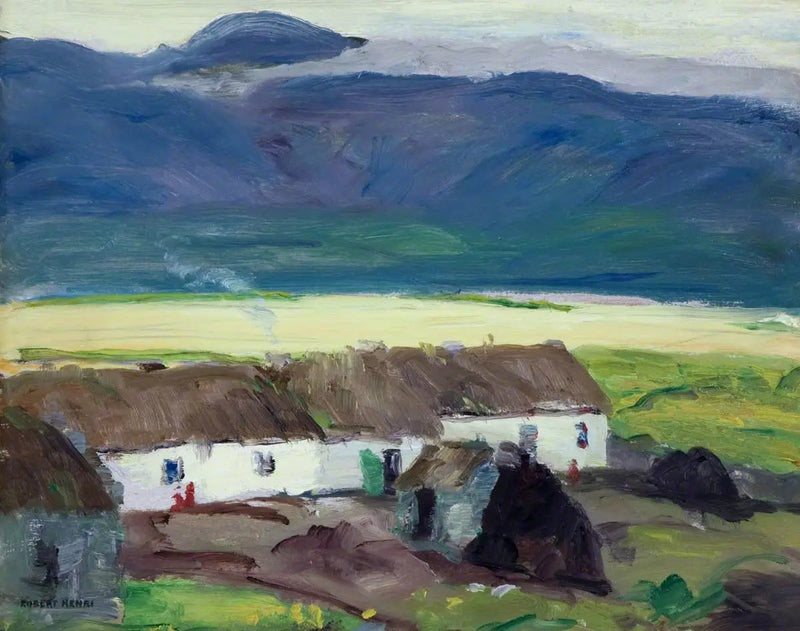 Chalets, Achillin saari, Mayo piirikunta - Robert Henri