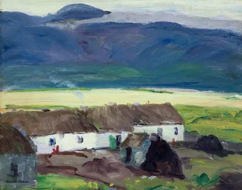 Chalets, Achillin saari, Mayo piirikunta - Robert Henri