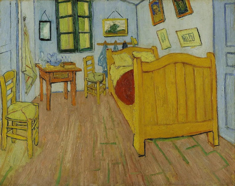 Makuuhuone - Vincent van Gogh