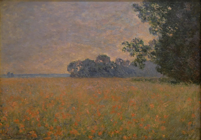 Unikkokaurakenttä W1258 - Claude Monet