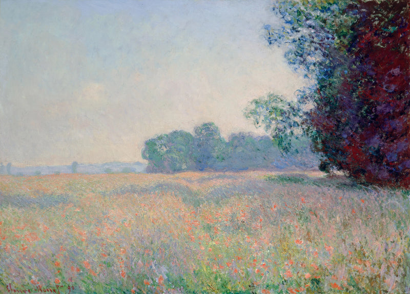 Kaurakenttä W1260 - Claude Monet